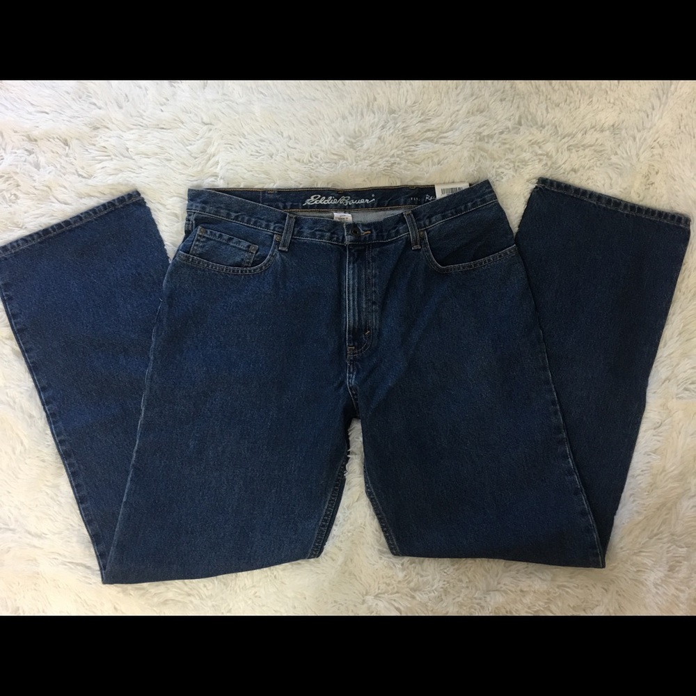 NWT Eddie Bauer Relaxed Jeans